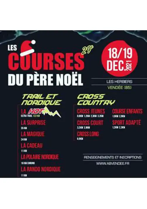 Courses du père Noël